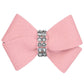 Susan Lanci Designs Nouveau Bow - Crystal Ultrasuede Dog Hair Bow