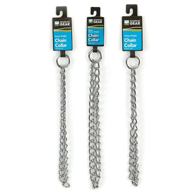 GG XLt Wt Chain Dog Collar 12 in 2 mm - Pets Perfect