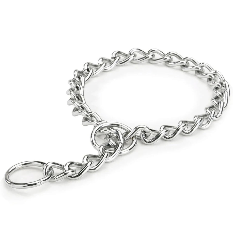 GG XLt Wt Chain Dog Collar 14 in 2 mm - Pets Perfect
