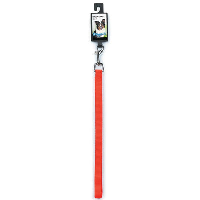 DGR 5/8 in Nylon Lead 48 in Neon Org - Pets Perfect