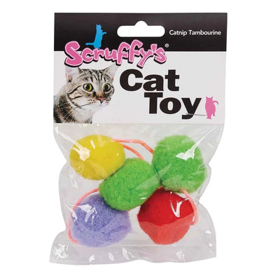 Scruffy's Catnip Tambourine - Pets Perfect