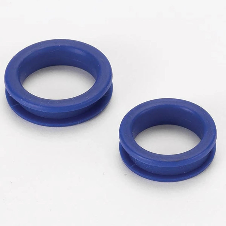 HR Rubber Finger Ring Blue, view 2