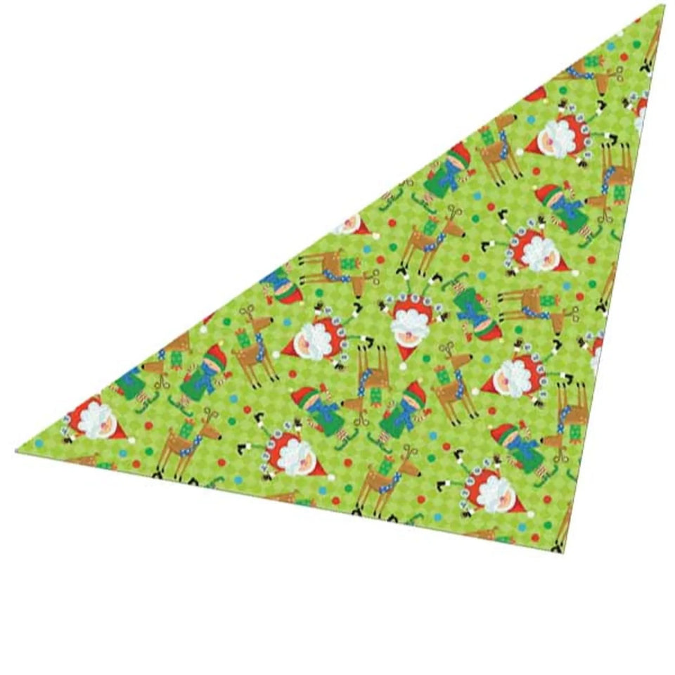 Top Performance Santa and Elf Dog Bandana, view 2