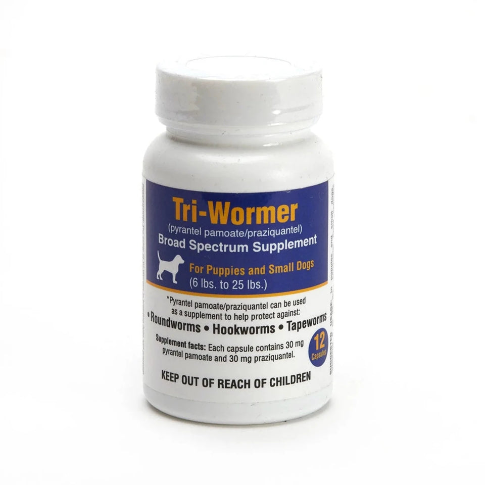 TriWormer Small Dog Under 25 2 ct