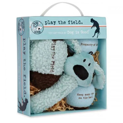 Dog is Good Play the Field 4-Piece Dog Toy Gift Packs - Pets Perfect
