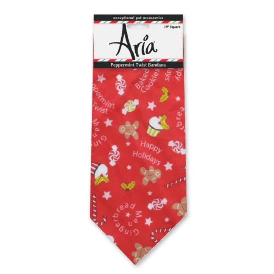 AR Peppermint Twist Bandana - Pets Perfect