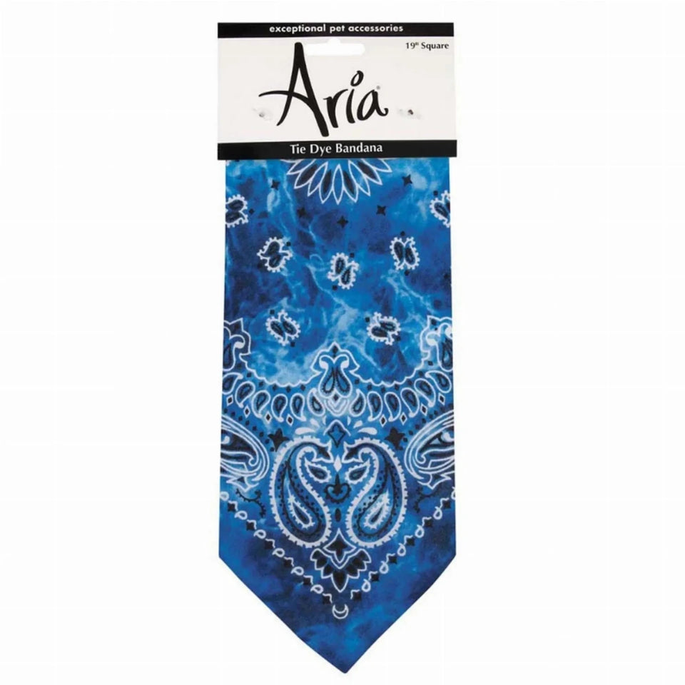 AR Tie-dye Bandana Dark Blue, view 7