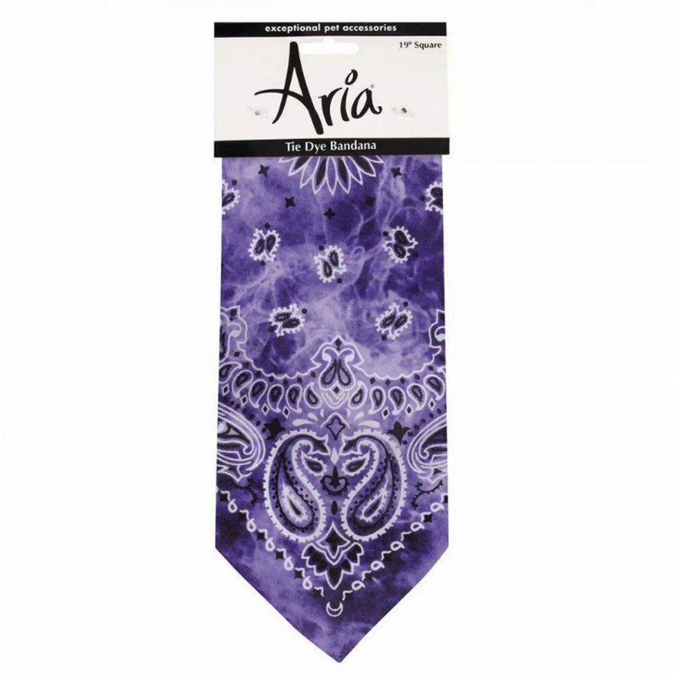 AR Tie-dye Bandana Dark Blue, view 5