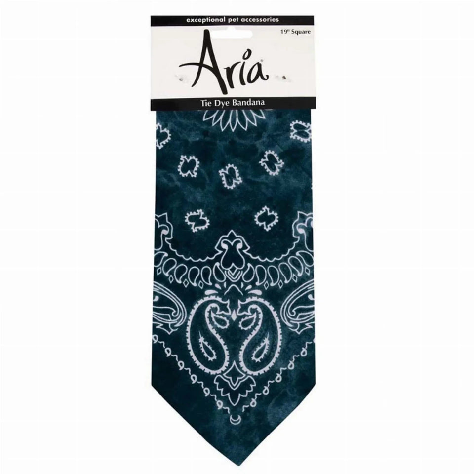 AR Tie-dye Bandana Dark Blue, view 2