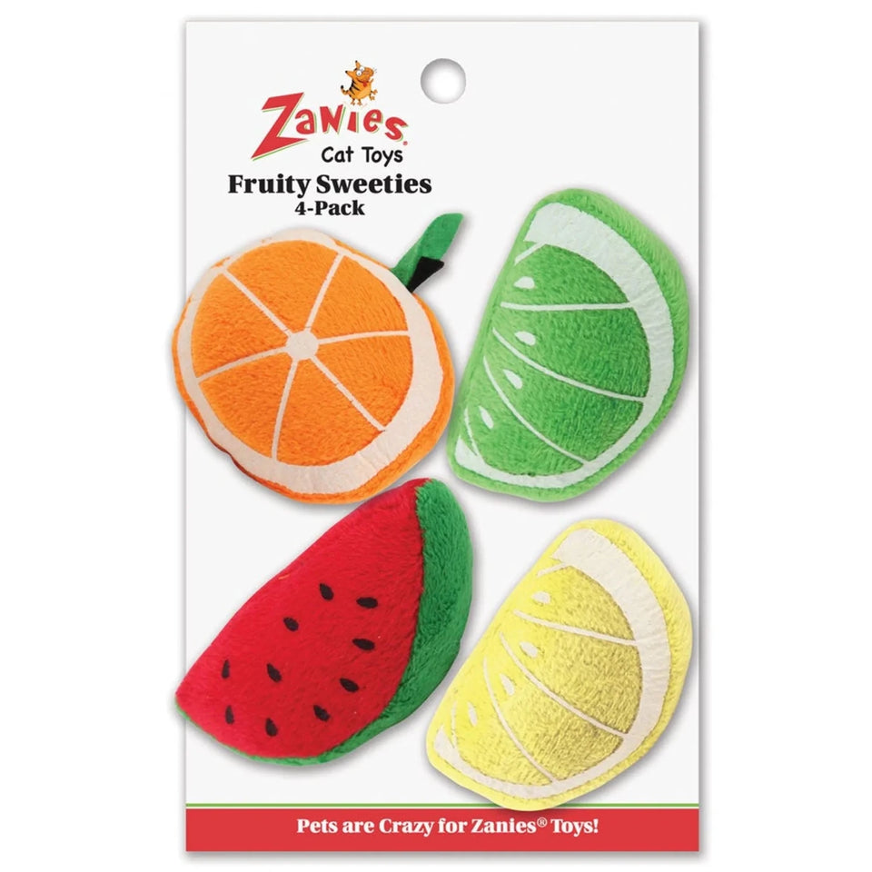 ZA Fruity Sweeties Cat Toys 4 ct, view 2