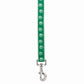 CC TwoTone Pawprint Lead 4Ftx5/8In Blk