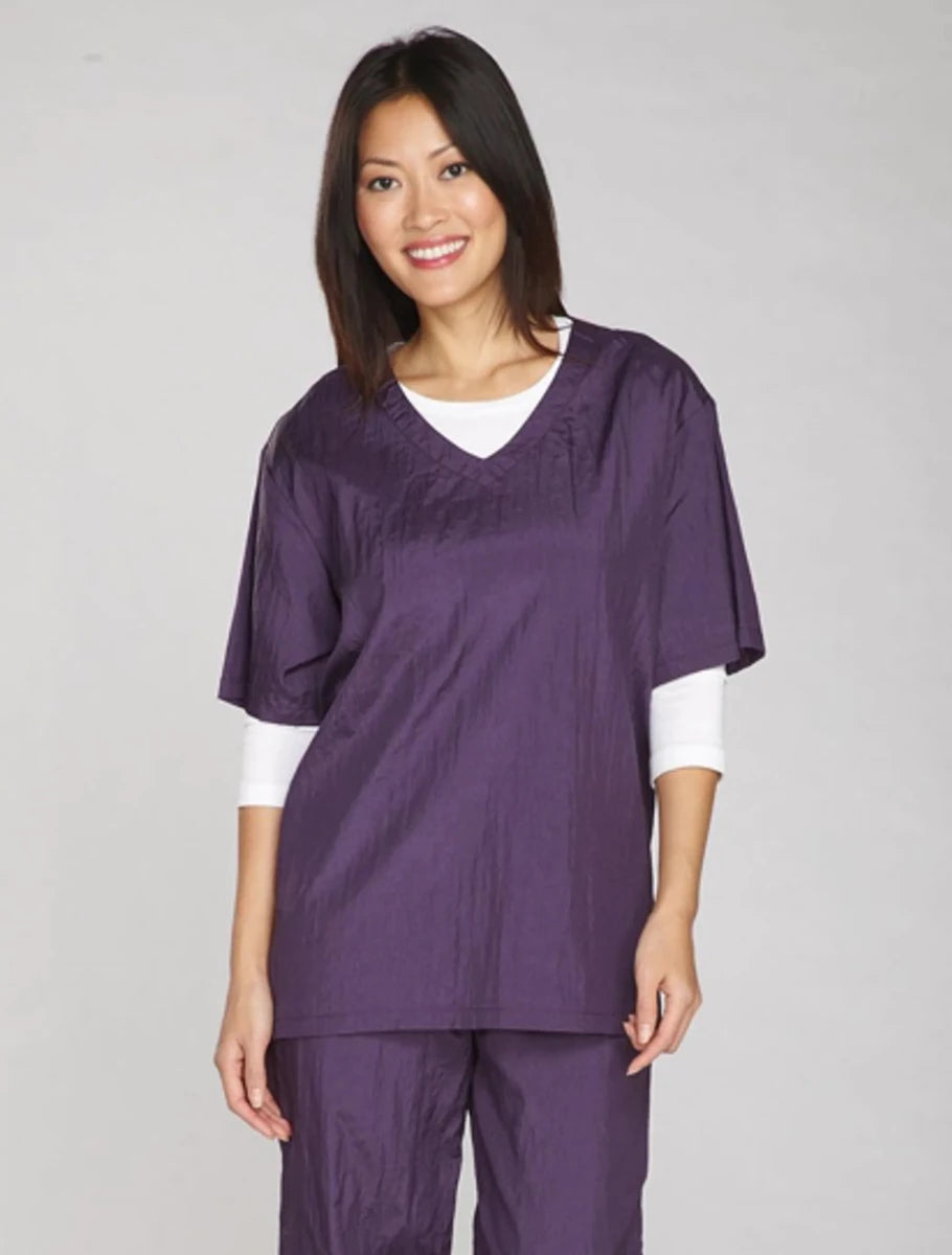 Top Performance V-Neck Grooming Smock, Black/XL, view 7