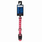 CC TwoTone Pawprint Collar 10-16In Blk