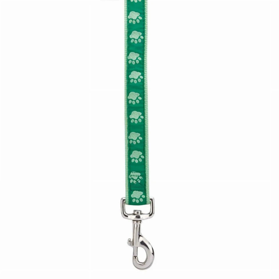 CC TwoTone Pawprint Lead 4Ftx5/8 in Black, view 9