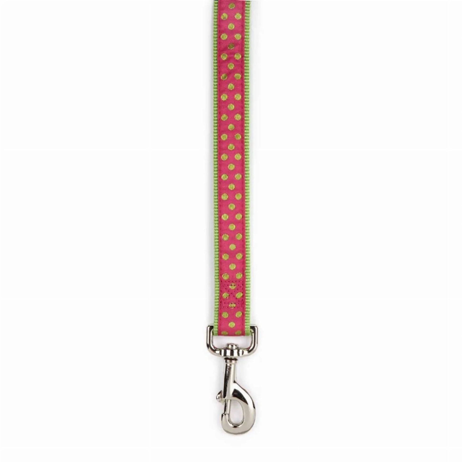 CC Polka Dot Lead 4Ftx5/8In Grn - Pets Perfect