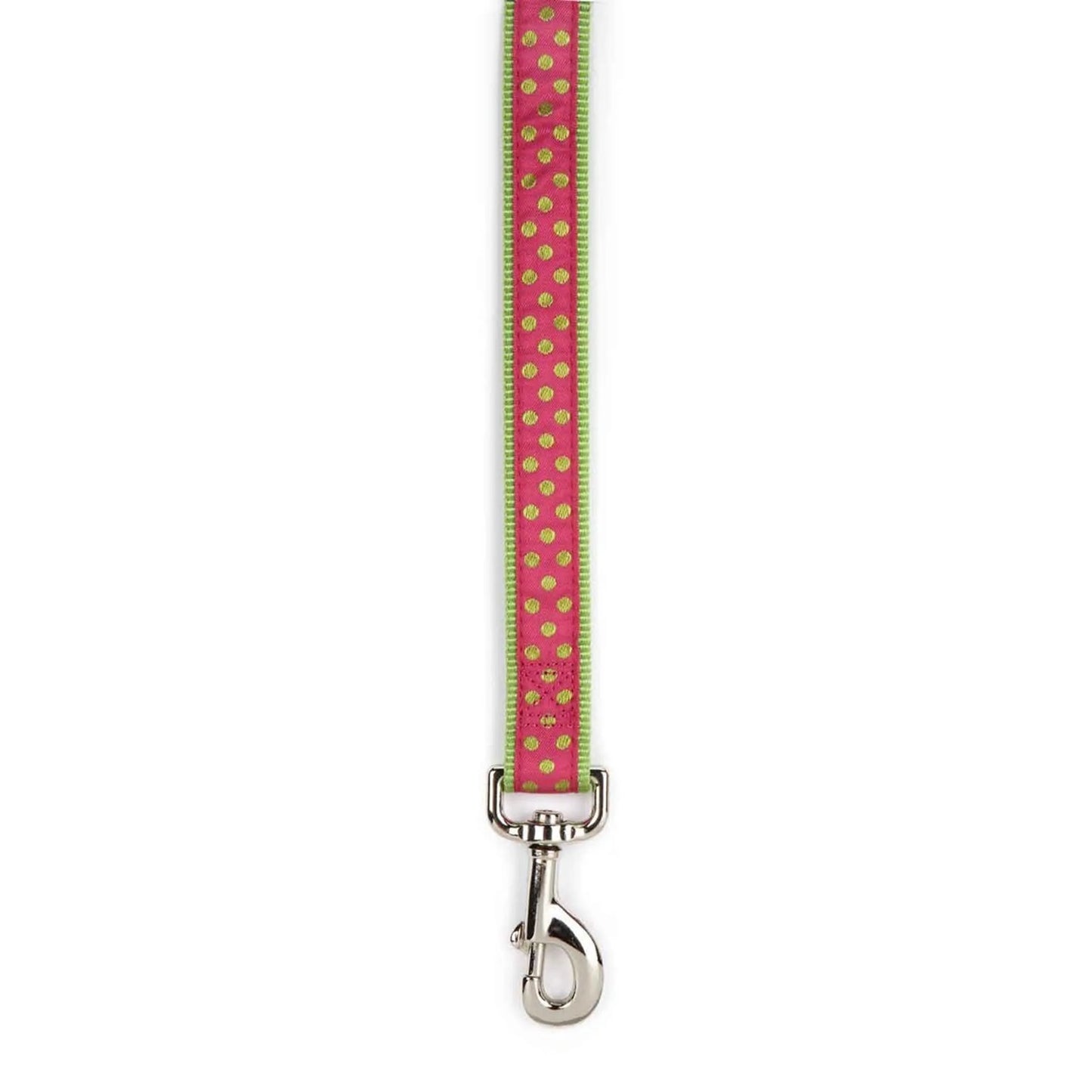 CC Polka Dot Lead 4Ftx5/8In Grn - Pets Perfect