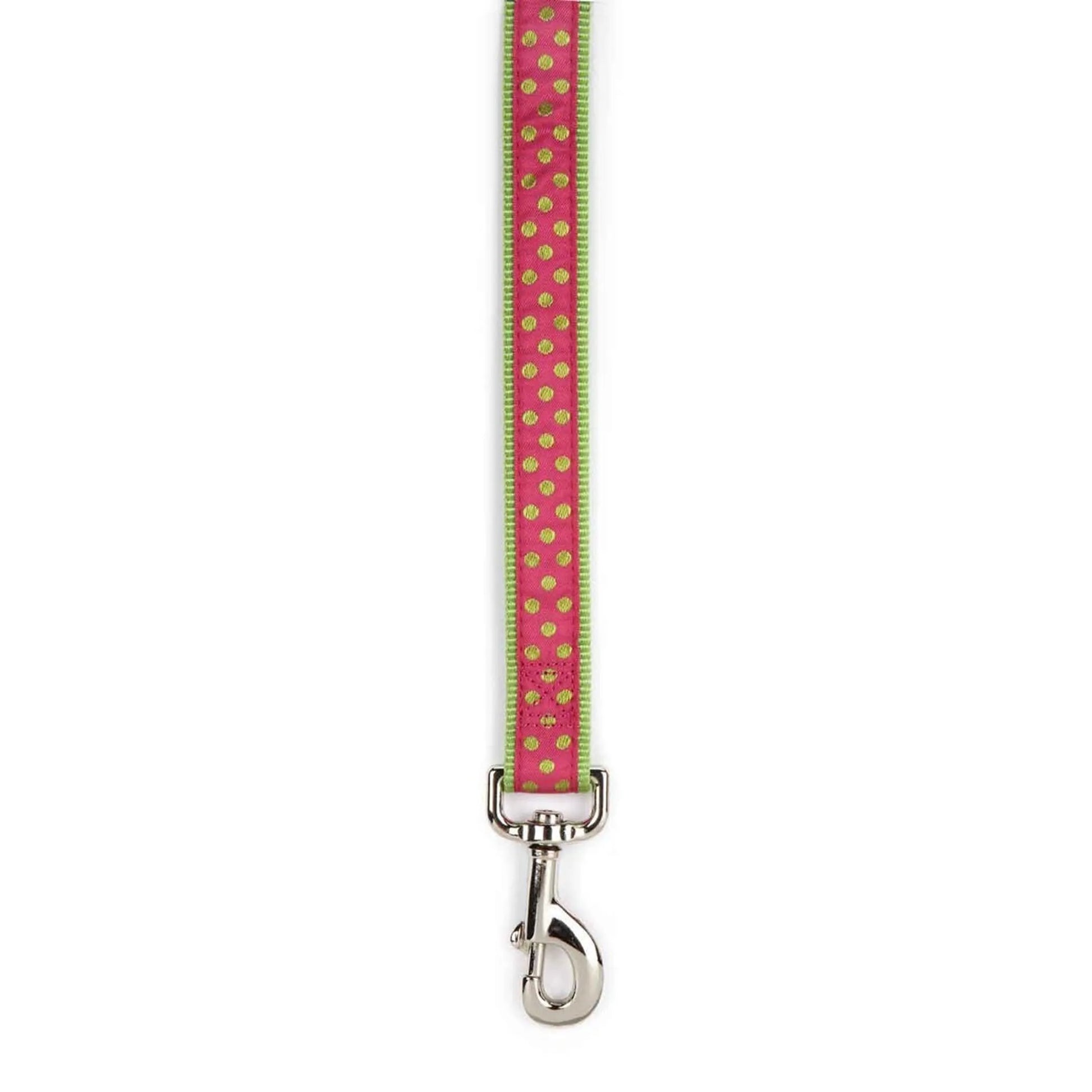 CC Polka Dot Lead 4Ftx5/8In Grn - Pets Perfect