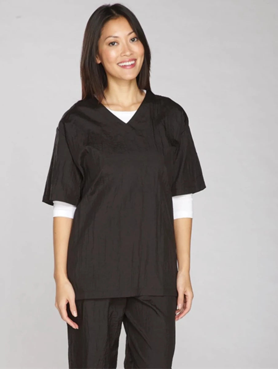 Top Performance V-Neck Grooming Smock, Black/XXXL, view 11