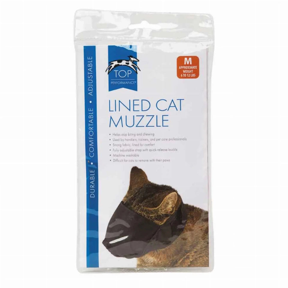TP Lined Nylon Cat Muzzle Large Over, 12 lb, view 6
