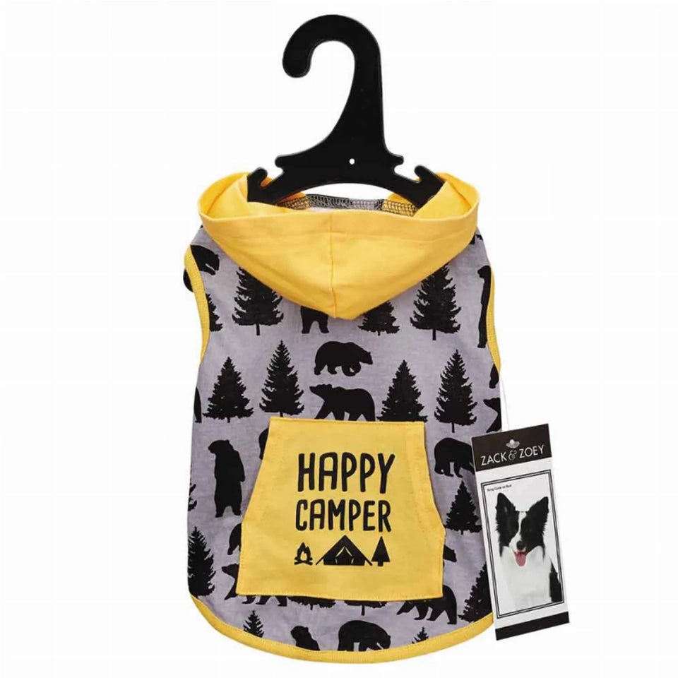 ZZ Happy Camper Hoodie Large, view 4