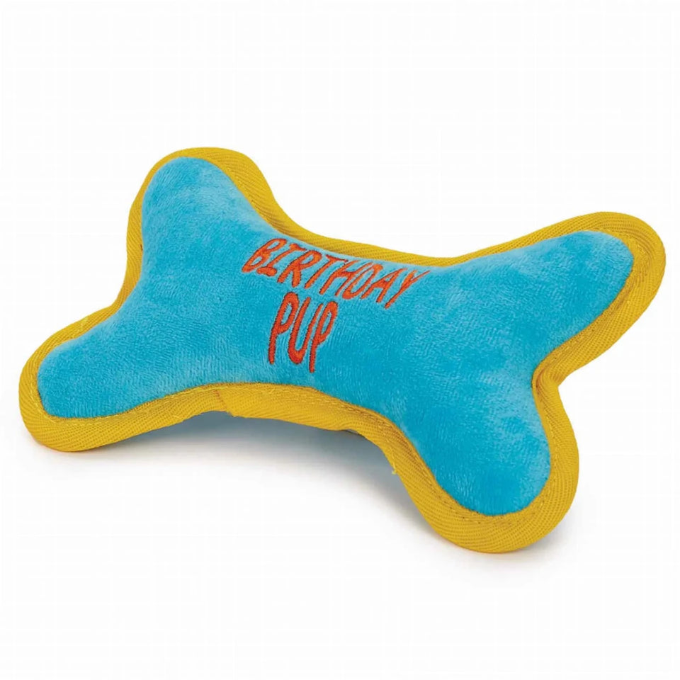 ZA Birthday Pup Bone Blue, view 3