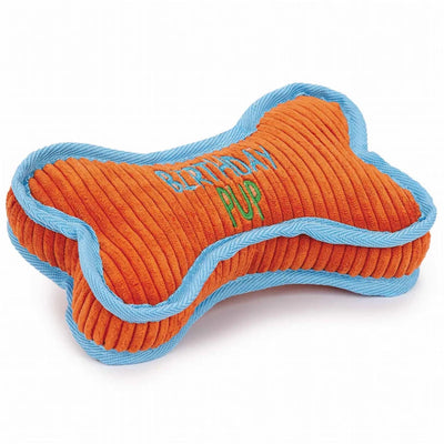 ZA Birthday Pup Corduroy Bone Orange