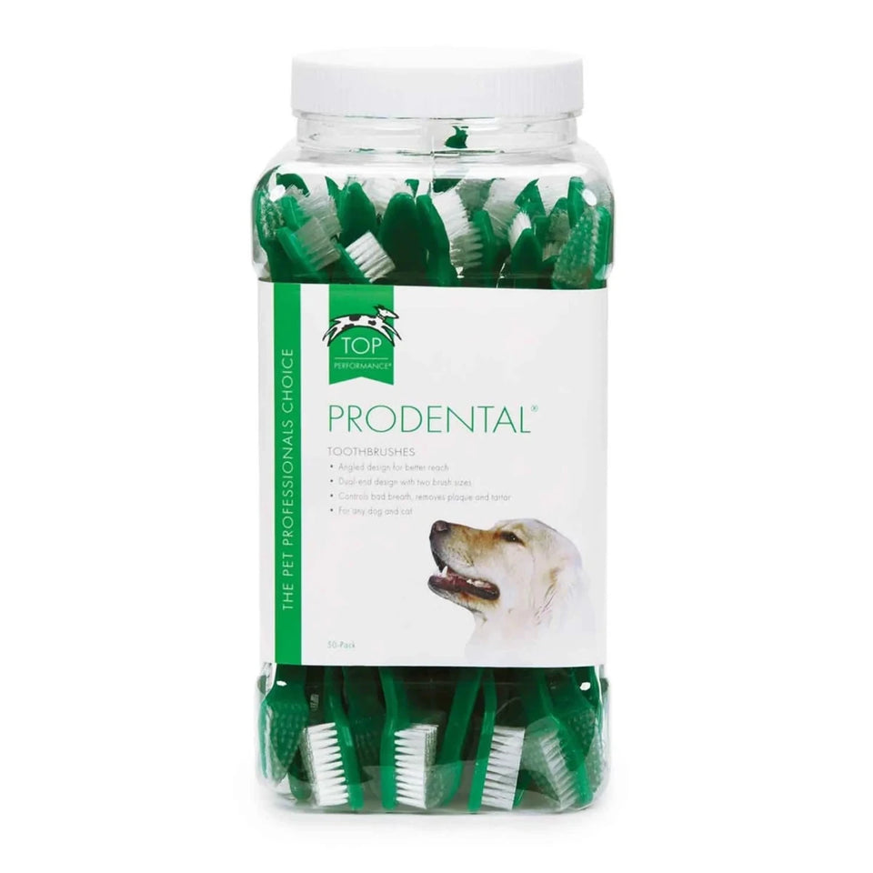 TP ProDental Dual End Brush 50 ct - Pets Perfect