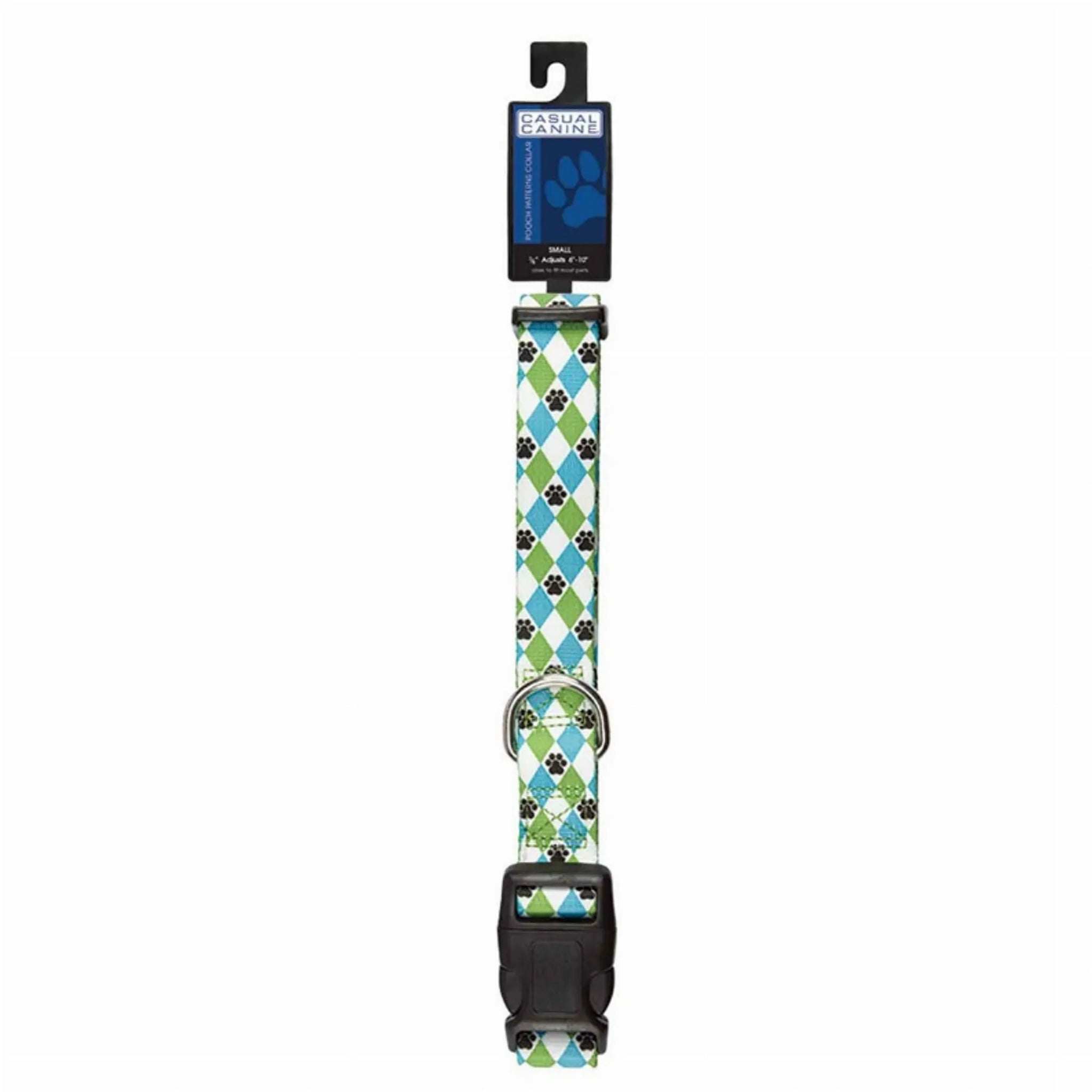 CC Patterns Collar Argyle 10-16In Blu