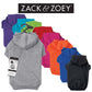 Zack & Zoey Basic Dog Hoodie - Poly/Cotton Sweatshirt