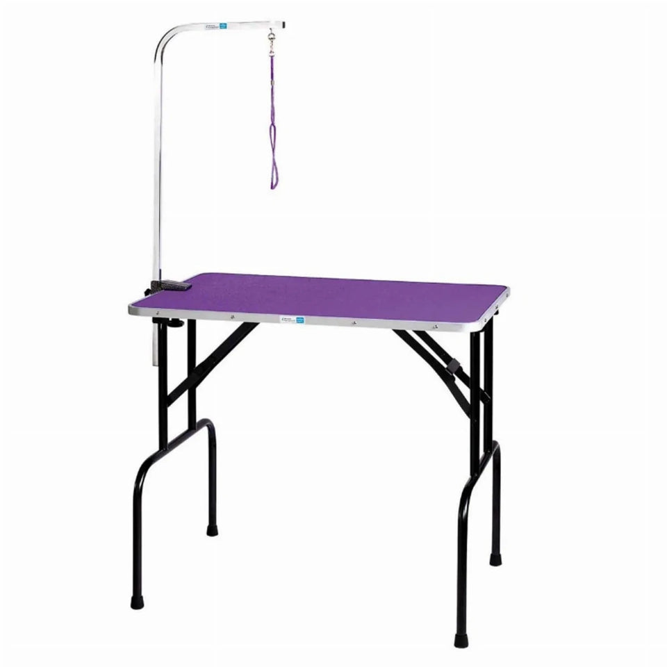 ME Groom Table with, 36 in Arm 36 x 24 in Pur - Pets Perfect