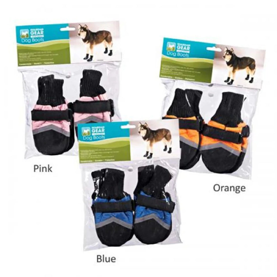 Guardian Gear Dog Boots - All-Weather Paw Protection, Blue & Orange, SMALL/1, view 7