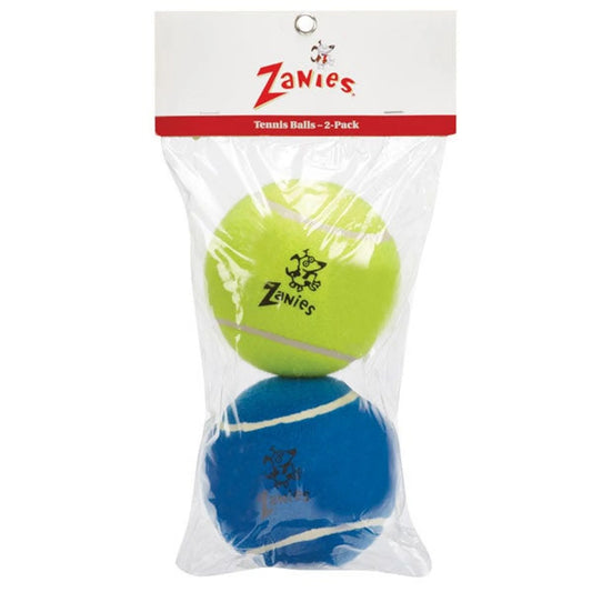 Large Dog Tennis Balls 5 Inch - 2 Pack Jumbo Fetch Balls for Big Dogs - Pets Perfect