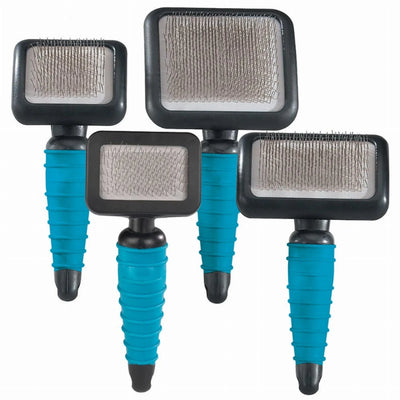 MG Ergonomic Slicker Brush Large, Blue/1