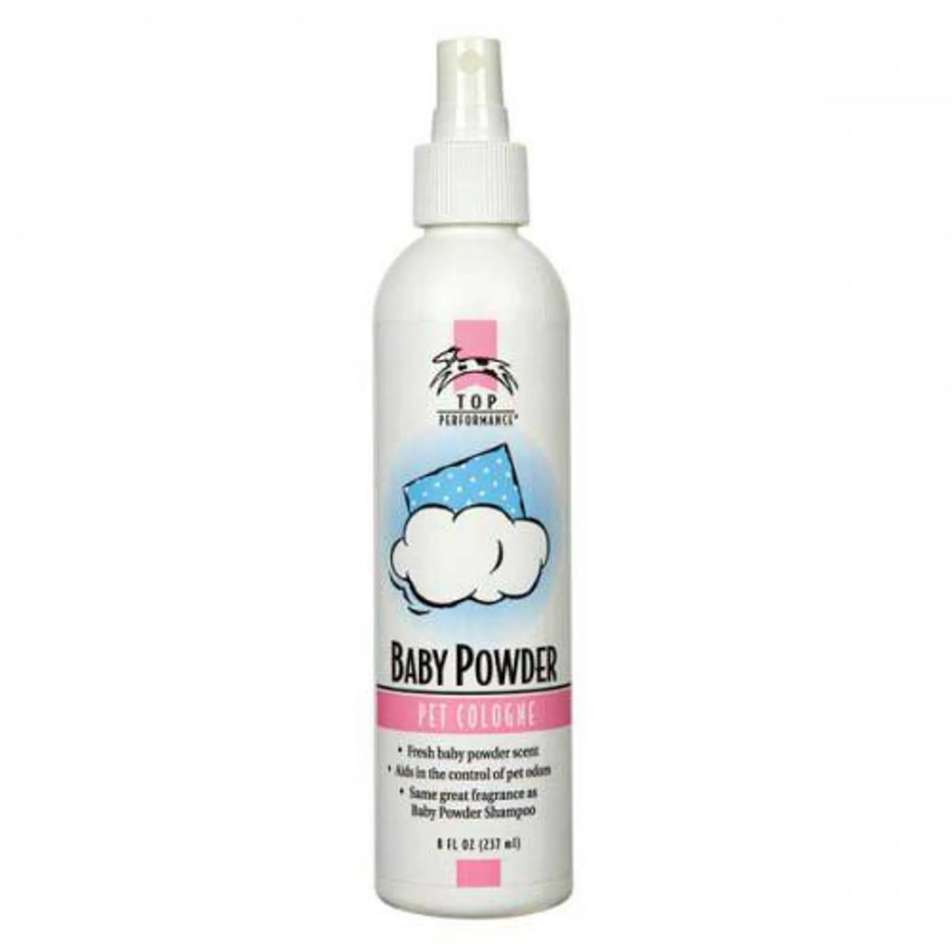 Top Performance Baby Powder Cologne Mist 8oz - Pets Perfect
