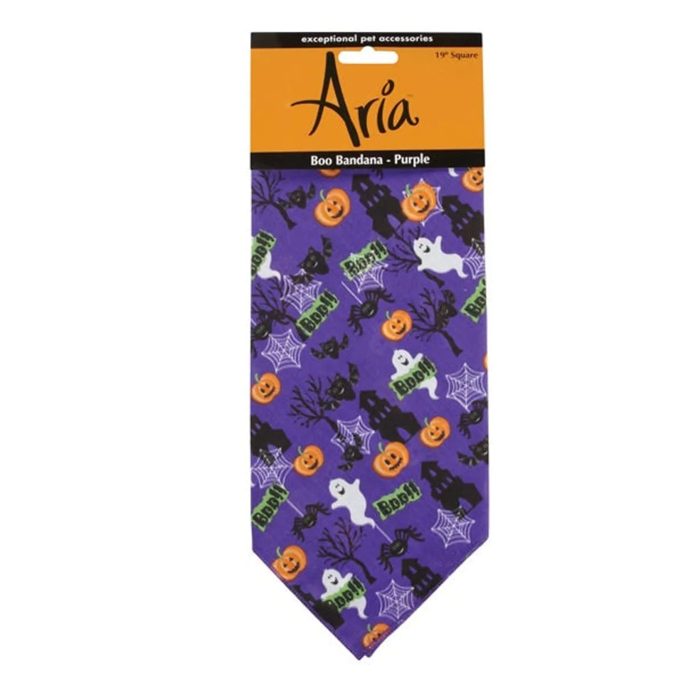 AR Boo Bandana Pur - Pets Perfect