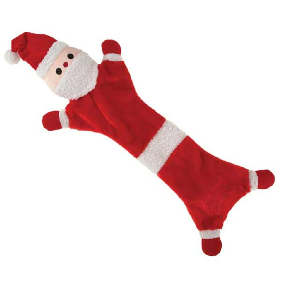 Zanies Festive Unstuffies Santa, view 2