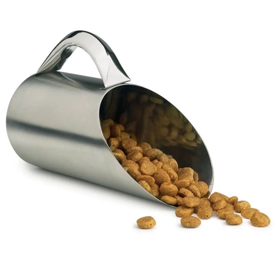 PS Pet Dry Dog Food Scoop SS Matte Finish