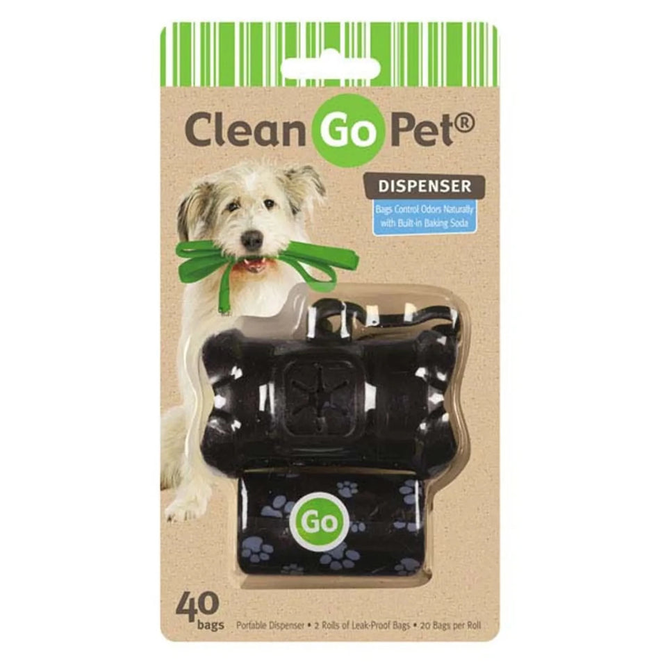 CG Bone Waste Bag Holder Black, view 2