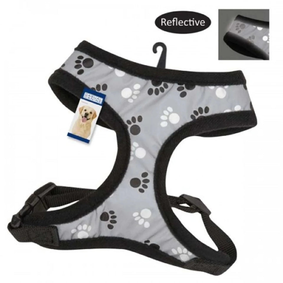 Casual Canine Reflective Pawprint Harnesses, view 6