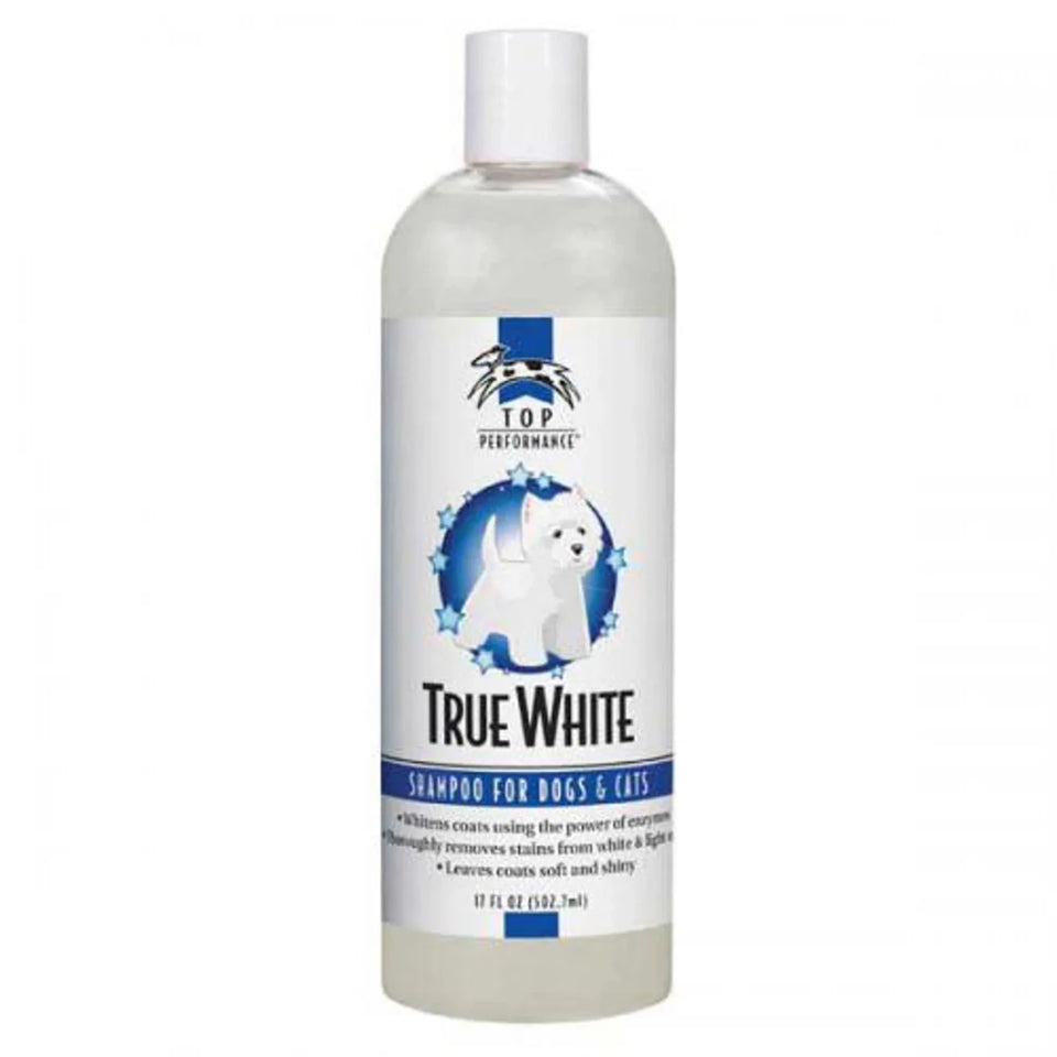Top Performance True White Whitening Pet Shampoo 17 oz - Pets Perfect