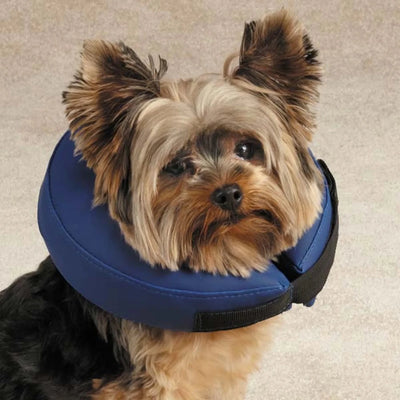 Total Pet Health Inflatable Dog Collar - X-Small to Large, Blue/1