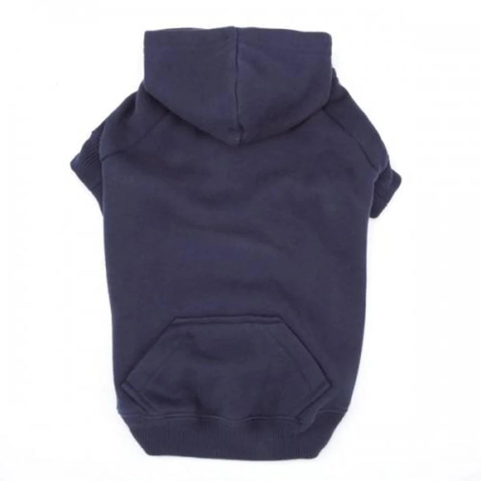Casual Canine Basic Hoodie, Blue/XL, view 11