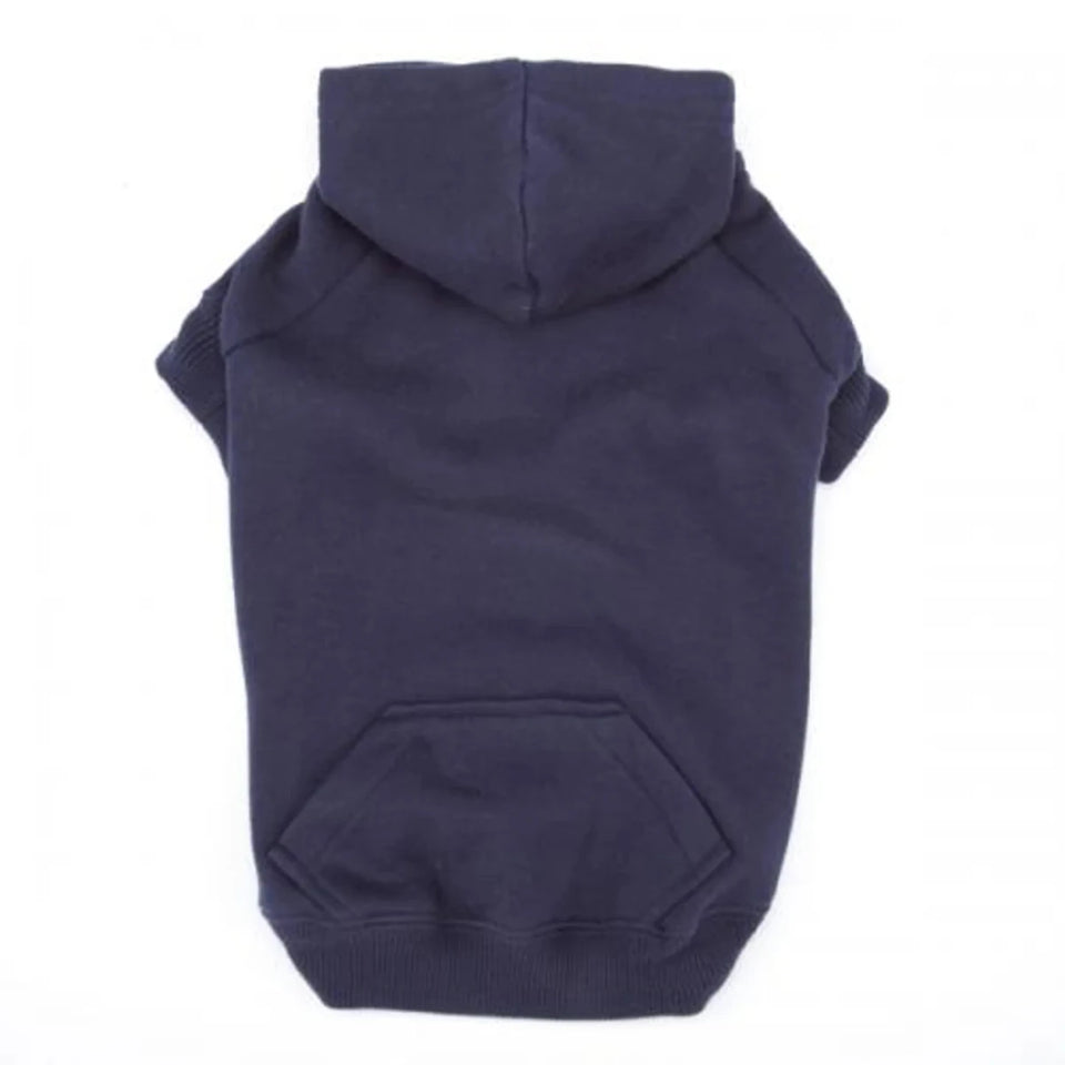 Casual Canine Basic Hoodie, Pink/XSMALL, view 13