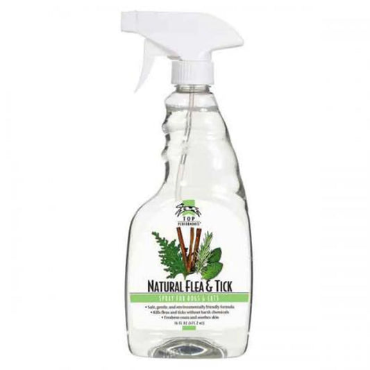 Top Performance Natural Flea&Tick Spray 16oz - Pets Perfect