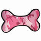 Zanies Toughstructable Camo Bone Dog Toy - Small & Large, Green & Pink Camo