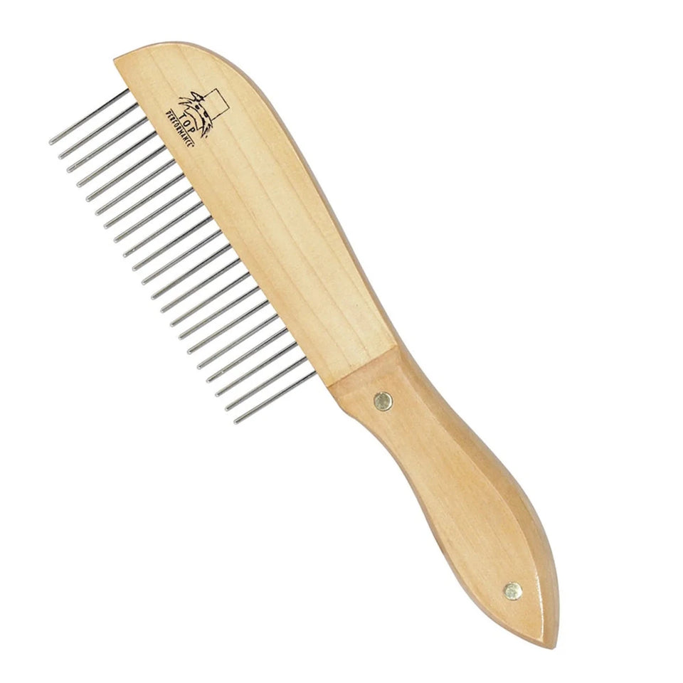 MG Ultimate Coarse Comb with Wood Hndl, view 2