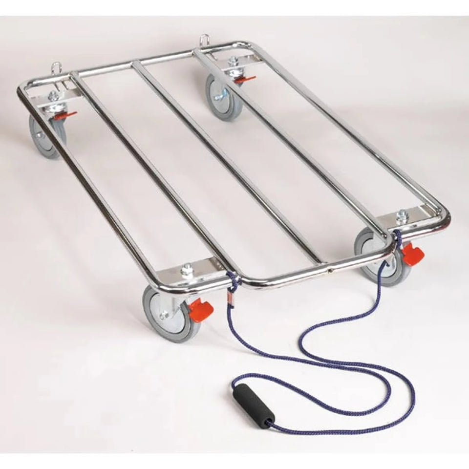 PS Kennel Kart Chrome with Wheels, view 3
