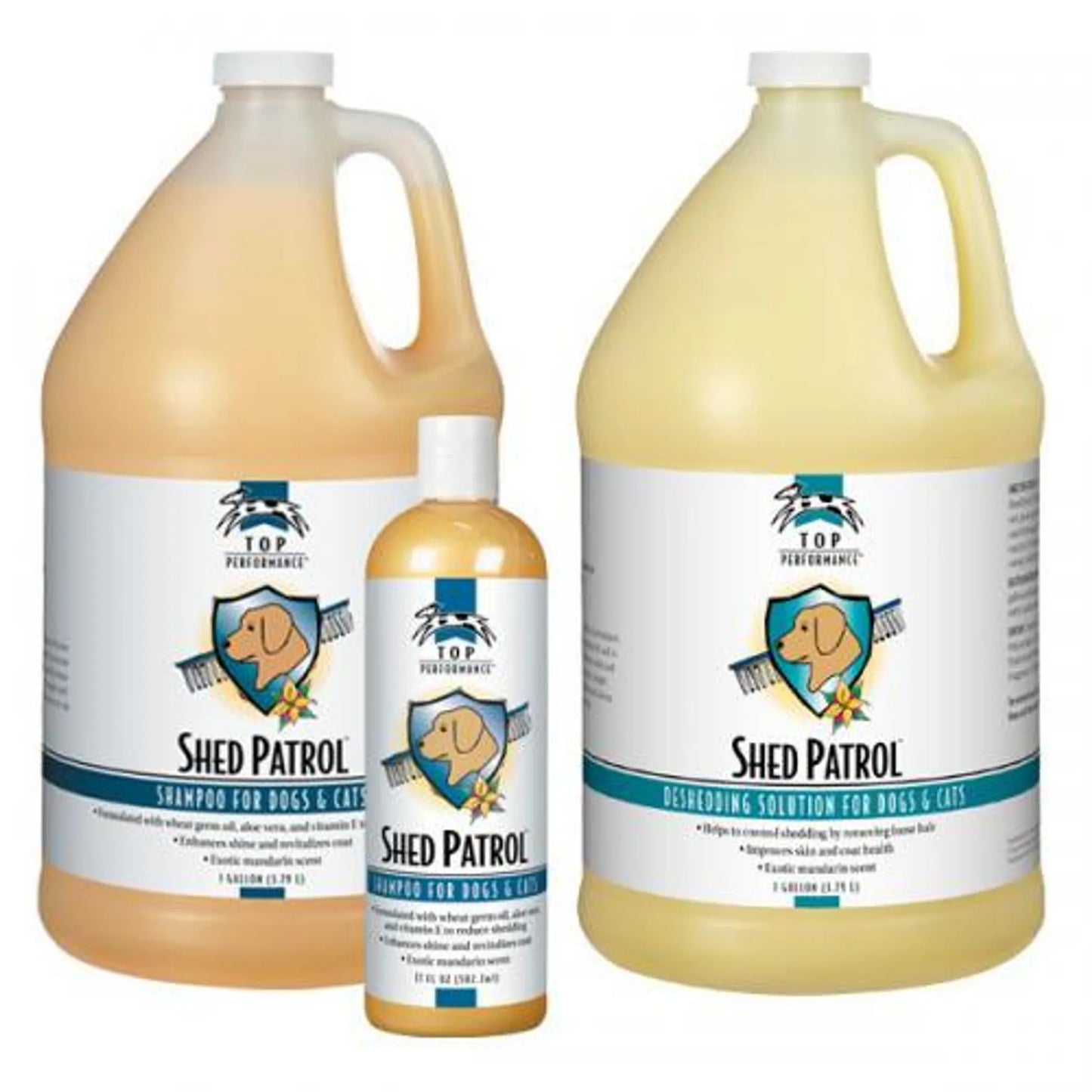 Top Performance Dog Shampoo 17oz - Shed Patrol & Dark Beauty