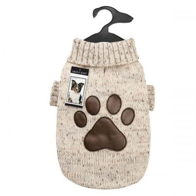 Zack & Zoey Aberdeen Dog Sweater - Classic Cool Weather Knit, XXSMALL/1