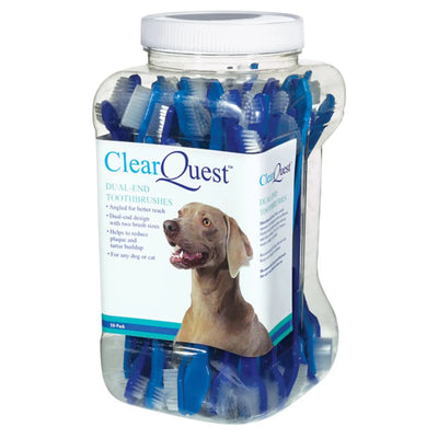 CQ Dual-End Brush 50 ct - Pets Perfect